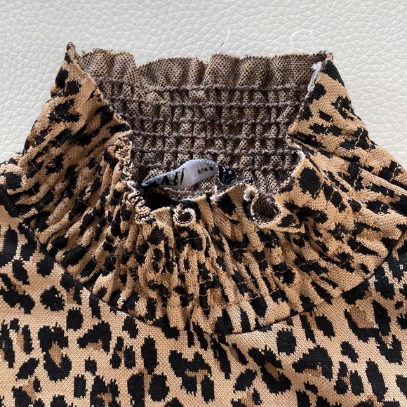 ZARA animal print top S - Picture 3 of 5